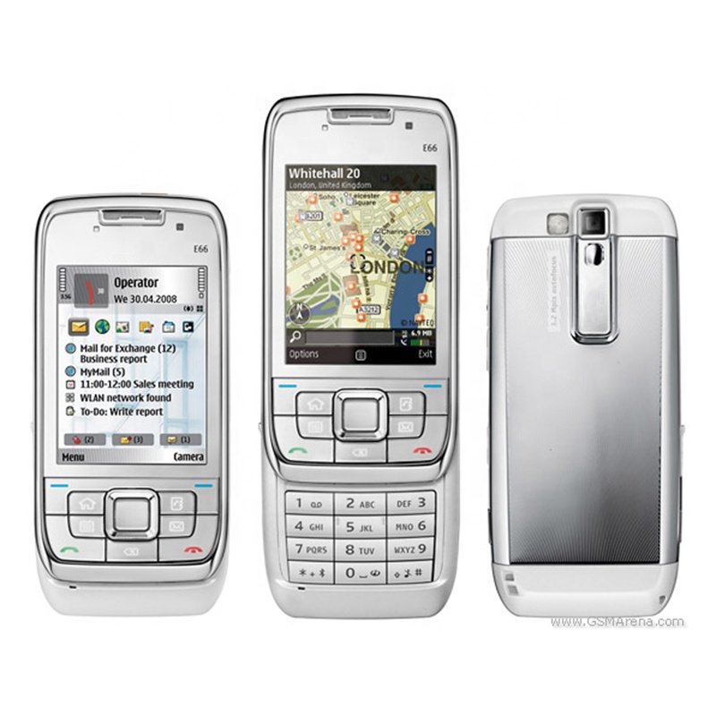 For E66 3G Mobile Phones 2.4" WIFI GPS FM radio 3.15MP Symbian OS Slider Unlocked Cell Phone